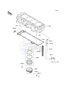 JT 1500 B [ULTRA 250X] (B7F-B8F) B8F drawing CYLINDER_PISTON-- S- -