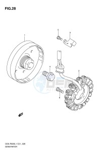 GSX-R600 (E21) drawing GENERATOR