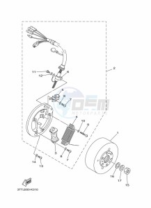 DT125 (3TTV) drawing GENERATOR