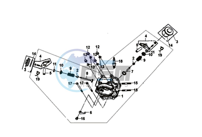 CYLINDER HEAD KPL.