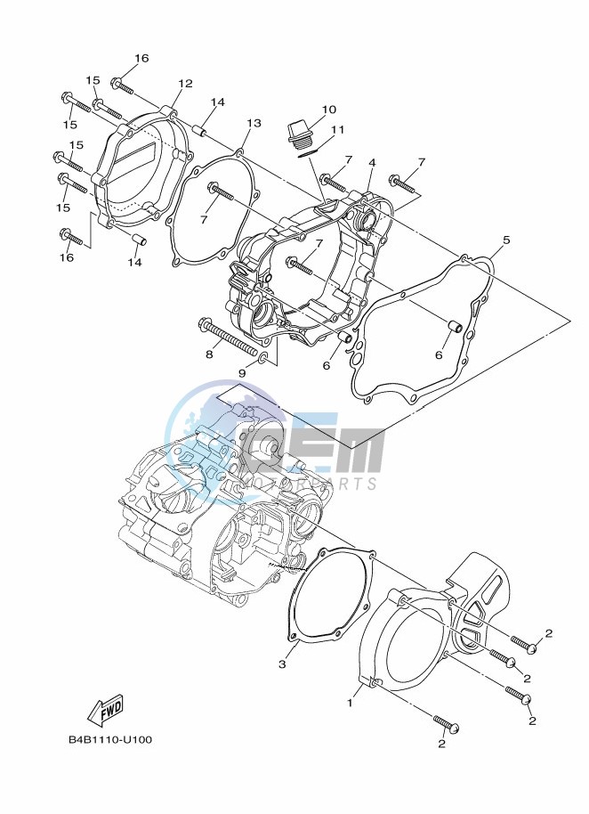 CRANKCASE COVER