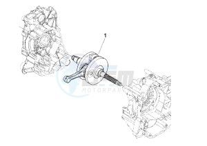 GRANTURISMO 200 drawing Crankshaft