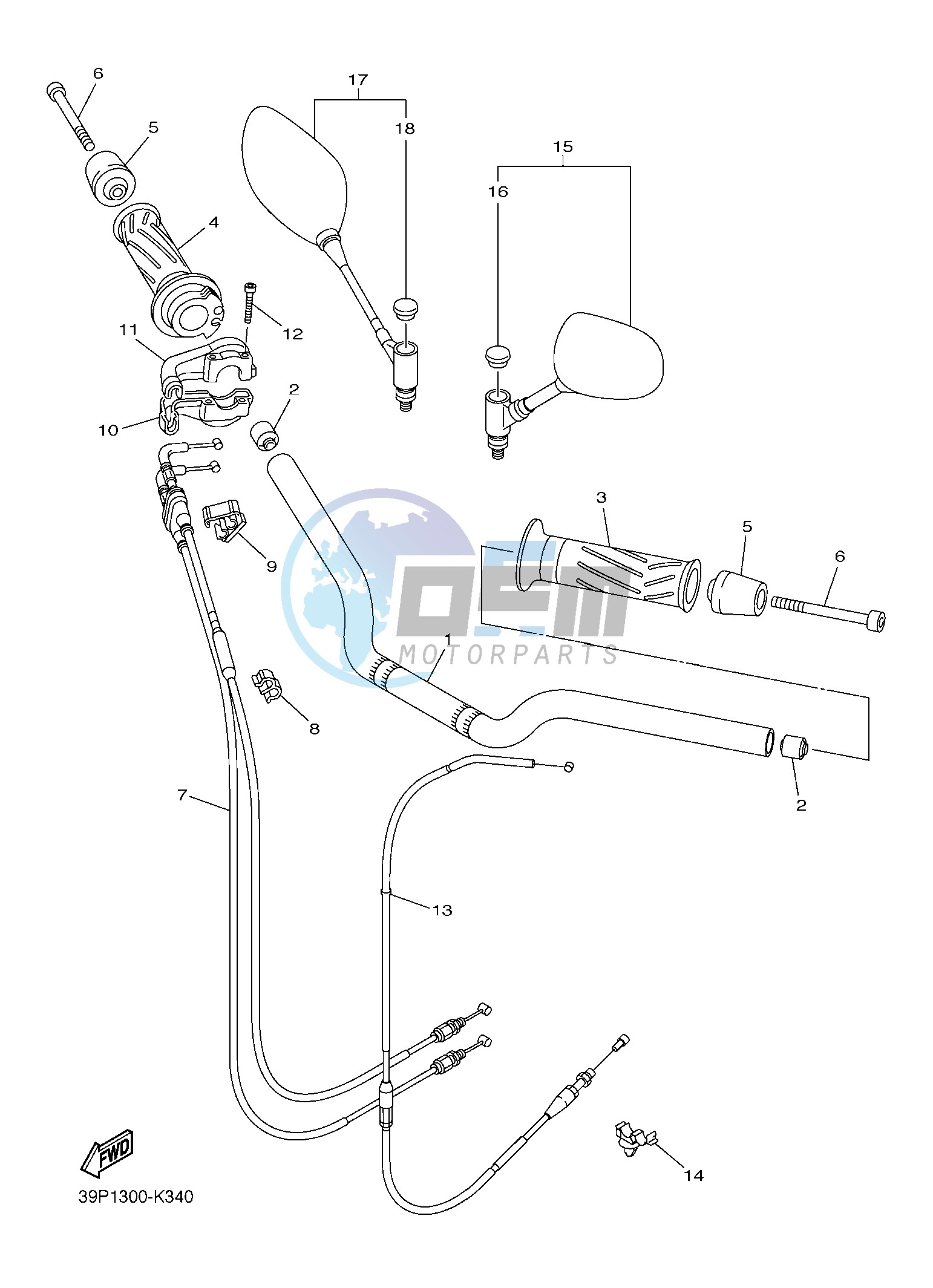 STEERING HANDLE & CABLE