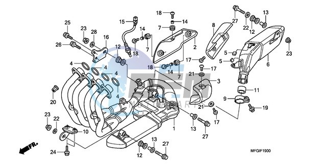 EXHAUST MUFFLER