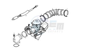 ATLANTIS - 50 CC Euro 2 4T drawing CARBURATOR