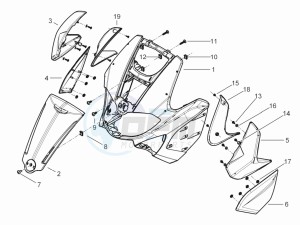 Runner 200 ST 4t e3 drawing Front shield