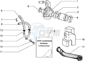 NRG 50 Extreme ZAPC220-210 drawing Carburettor