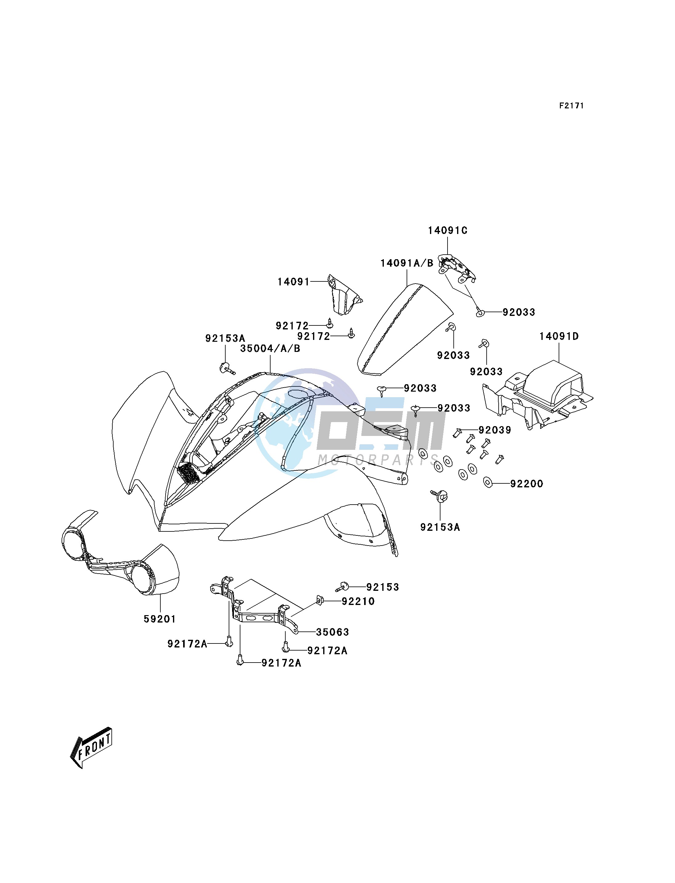 FRONT FENDER-- S- -