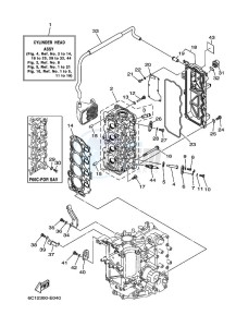 F50TLR drawing CYLINDER--CRANKCASE-2