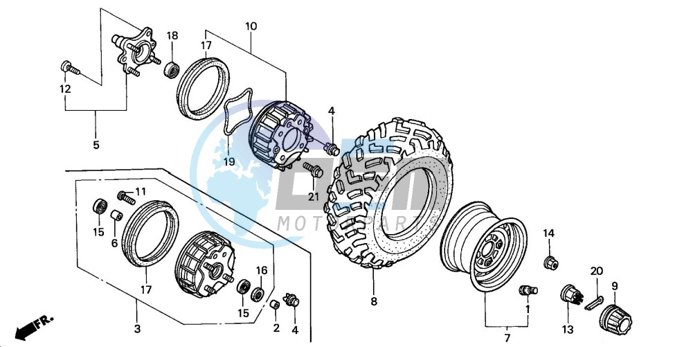 FRONT WHEEL