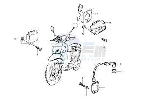 Liberty RST 200 drawing Electrical devices