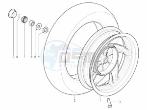 Typhoon 125 4T 2V E3 (NAFTA) drawing Rear wheel