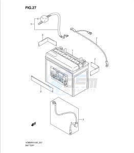 VZ800K9 drawing BATTERY