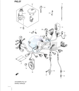 DR125SML 0 drawing WIRING HARNESS