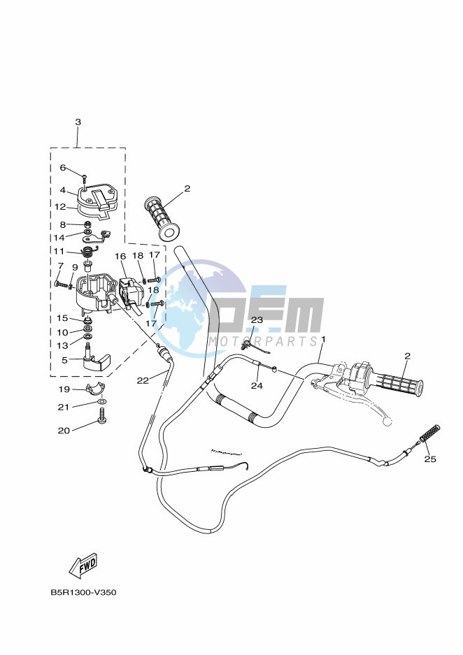 STEERING HANDLE & CABLE