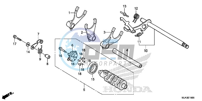 GEAR SHIFT DRUM