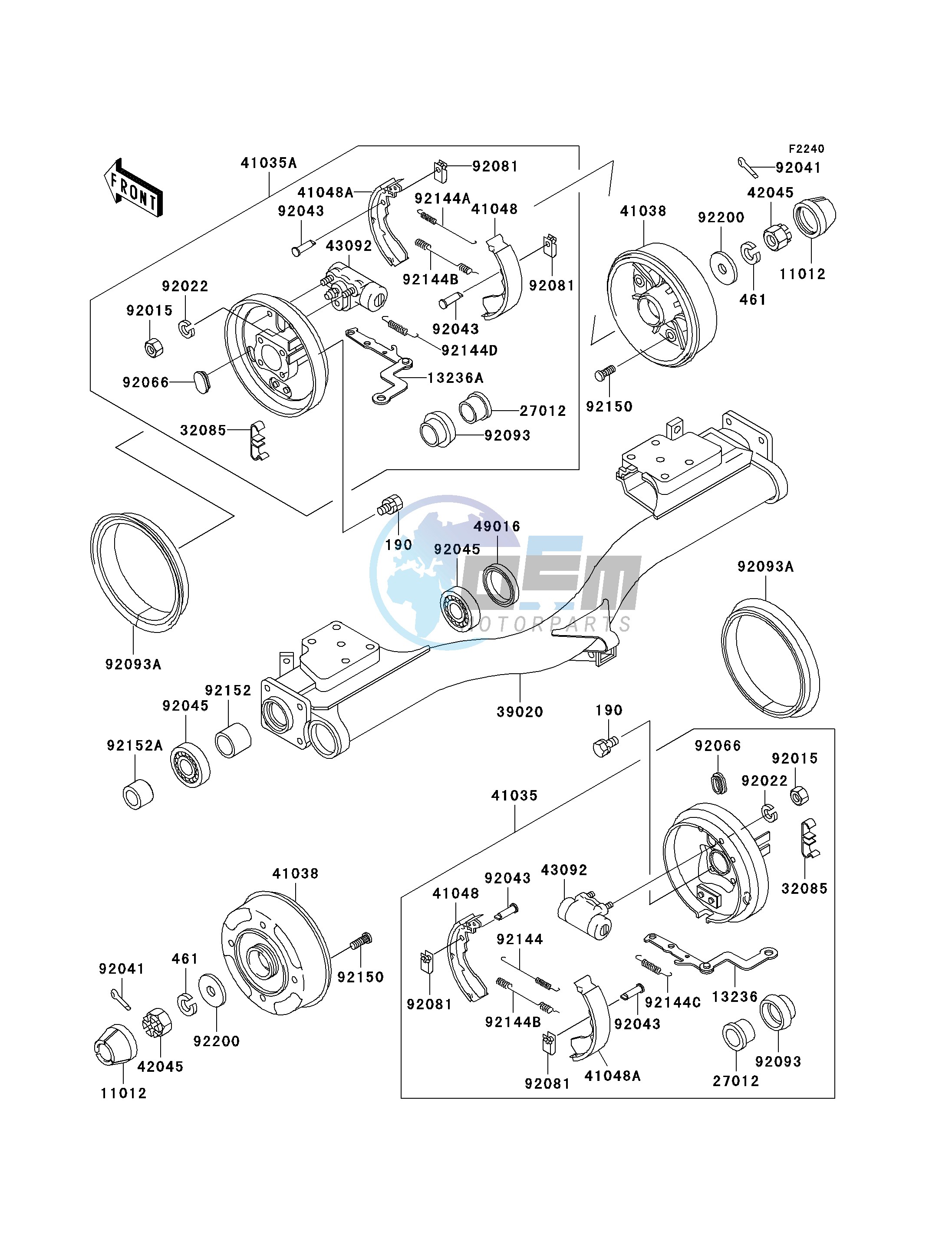 REAR HUBS_BRAKES-- KAF950-A1_A2- -