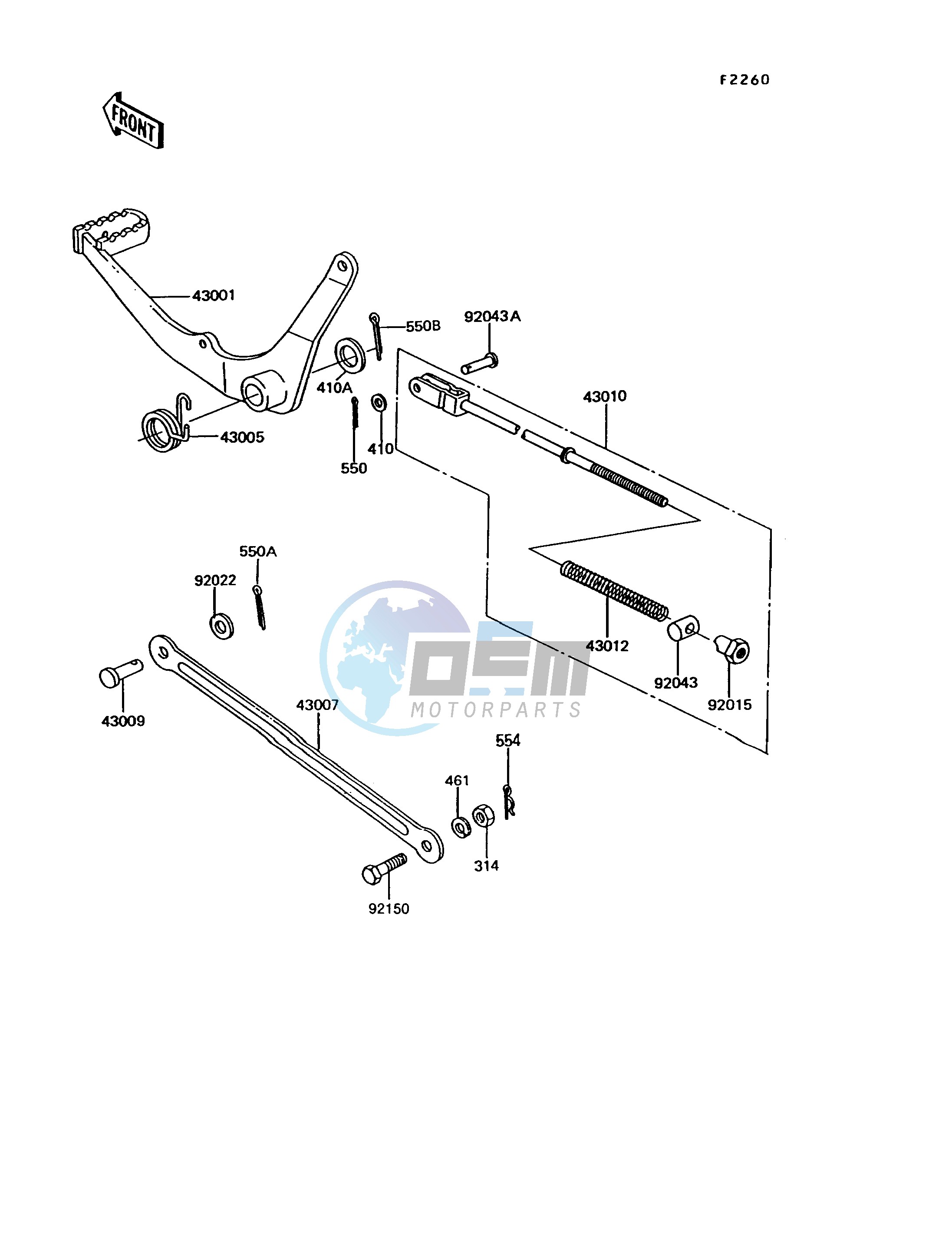 BRAKE PEDAL