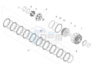 ETV Caponord 1200 USA USA drawing Clutch