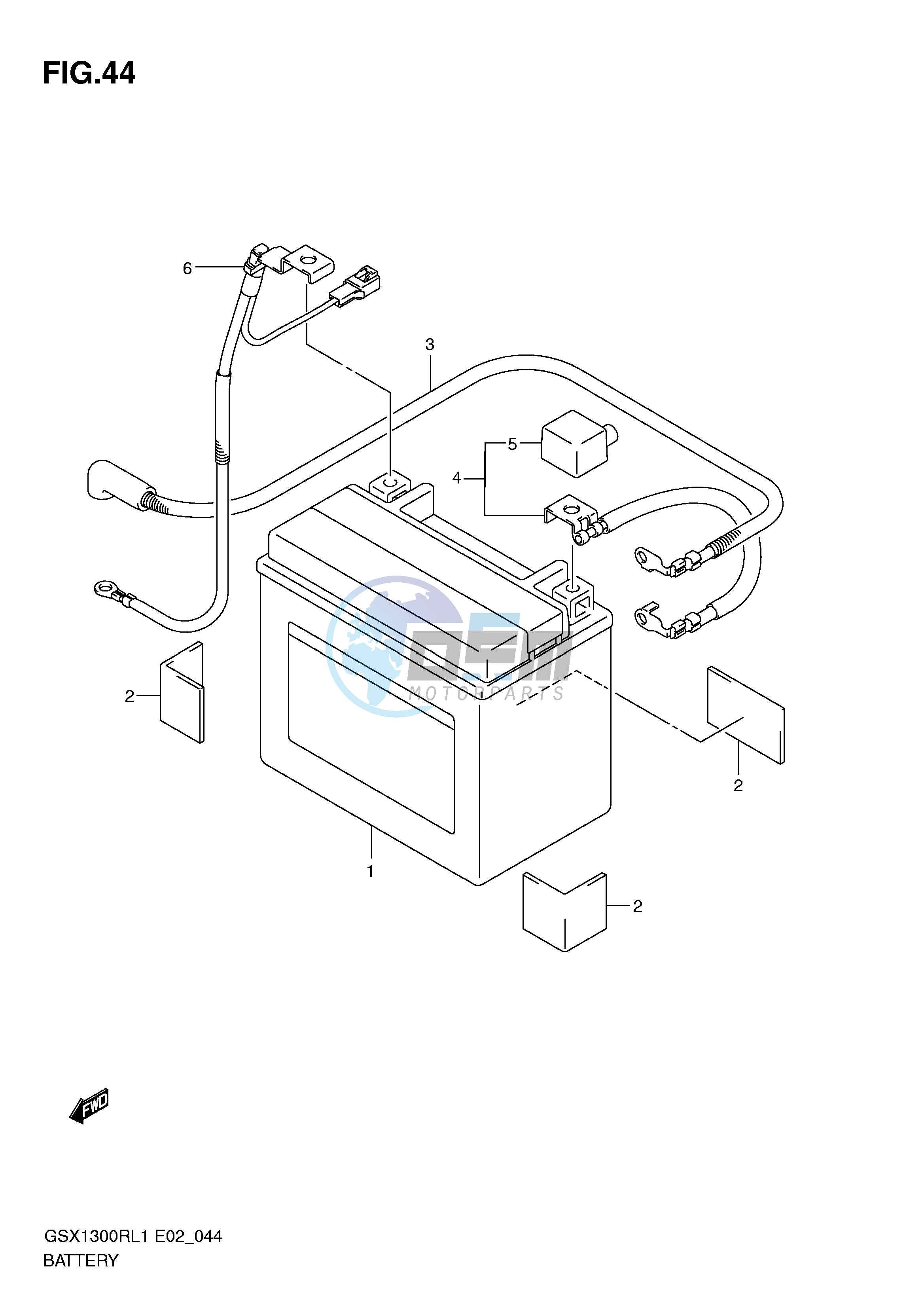 BATTERY (GSX1300RL1 E14)