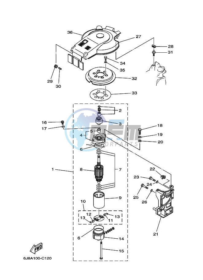 STARTING-MOTOR