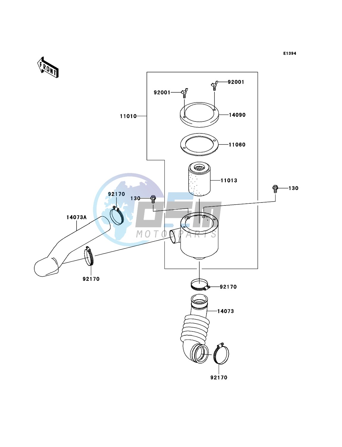 Air Cleaner-Belt Converter