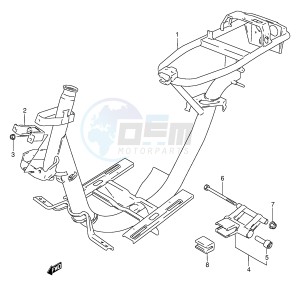 AE50 (E28) drawing FRAME