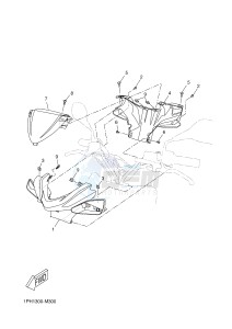 NS50F AEROX 4 (1GB1 1GB1 1GB1 1GB1 1GB1) drawing COWLING 1