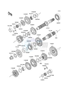 KLE 650 A [VERSYS EUROPEAN] (A7F-A8F) A8F drawing TRANSMISSION