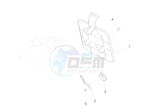 V7 II Special ABS 750 drawing Rear body II- Plate holder