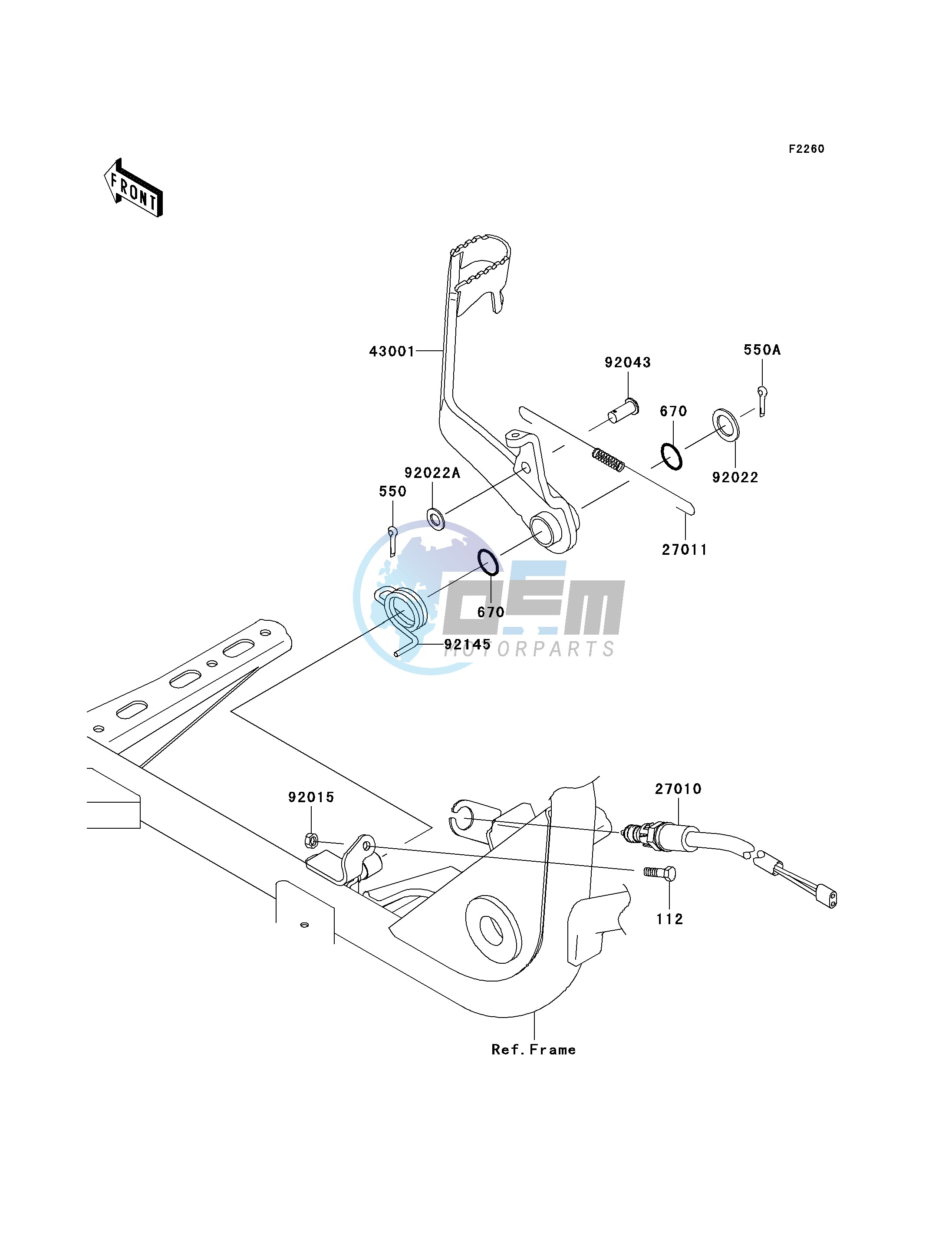 BRAKE PEDAL