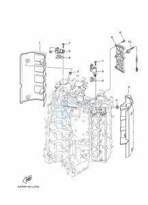 F350AETU drawing CYLINDER-AND-CRANKCASE-3