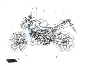 SHIVER 900 E4 ABS NAVI (APAC) drawing Decal