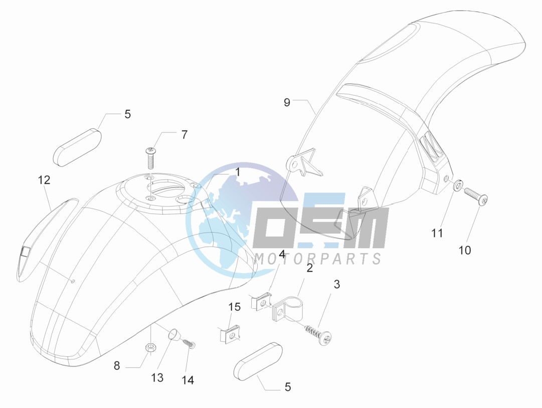 Wheel housing - Mudguard