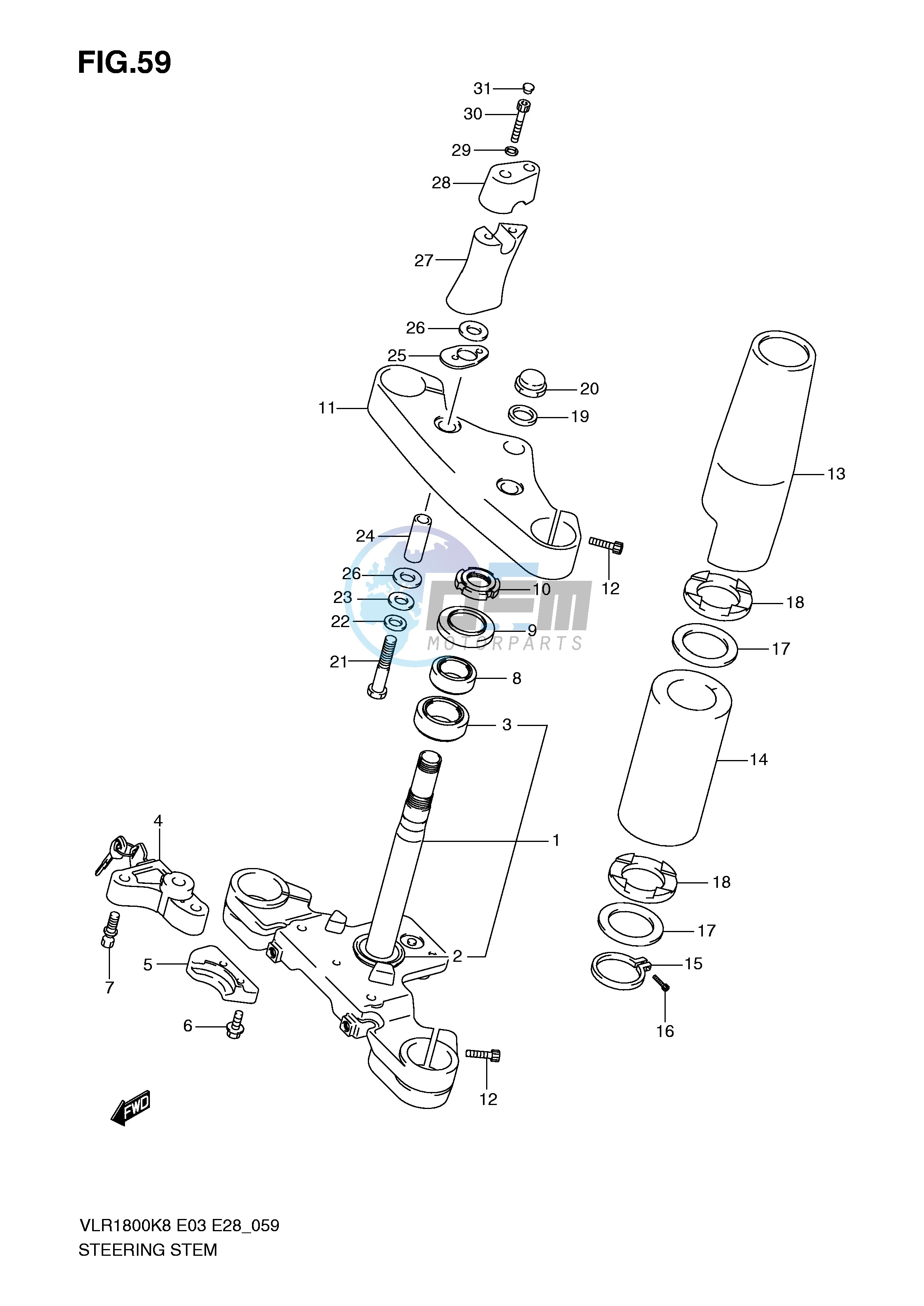 STEERING STEM