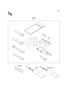 BR 125 B [WIND 125] (B2) B2 drawing OWNERS TOOLS