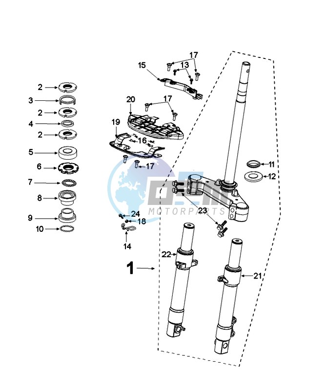 FORKS AND STEERING