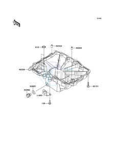 Z1000 ZR1000DDFA FR GB XX (EU ME A(FRICA) drawing Oil Pan