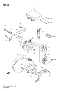 GSX-R1000 (E21) drawing ELECTRICAL (GSX-R1000L1 E51)