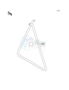 KX85 / KX85 II KX85A7F EU drawing Stand(s)