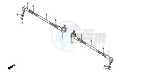 TRX450S drawing TIE ROD