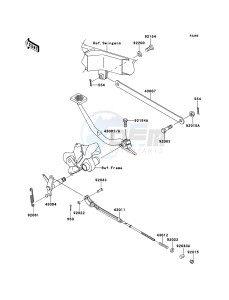 W800 EJ800AEFA GB XX (EU ME A(FRICA) drawing Brake Pedal