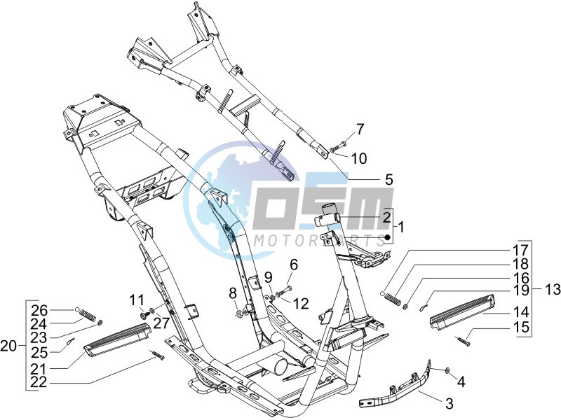 Frame bodywork