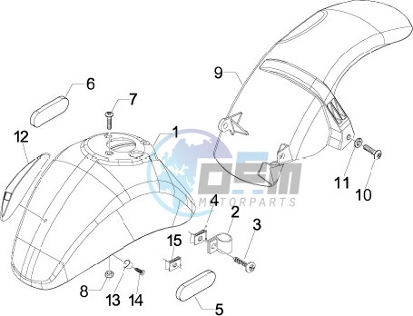 Wheel huosing - Mudguard