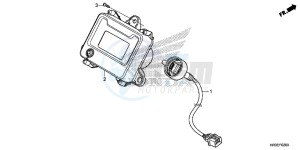 TRX420FA2F TRX420 Europe Direct - (ED) drawing METER