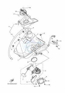 GPD150-A NMAX 150 (BV4D) drawing FUEL TANK