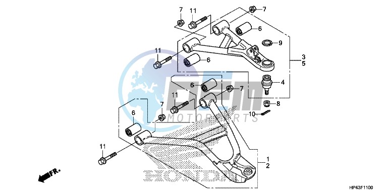 FRONT ARM (2WD)