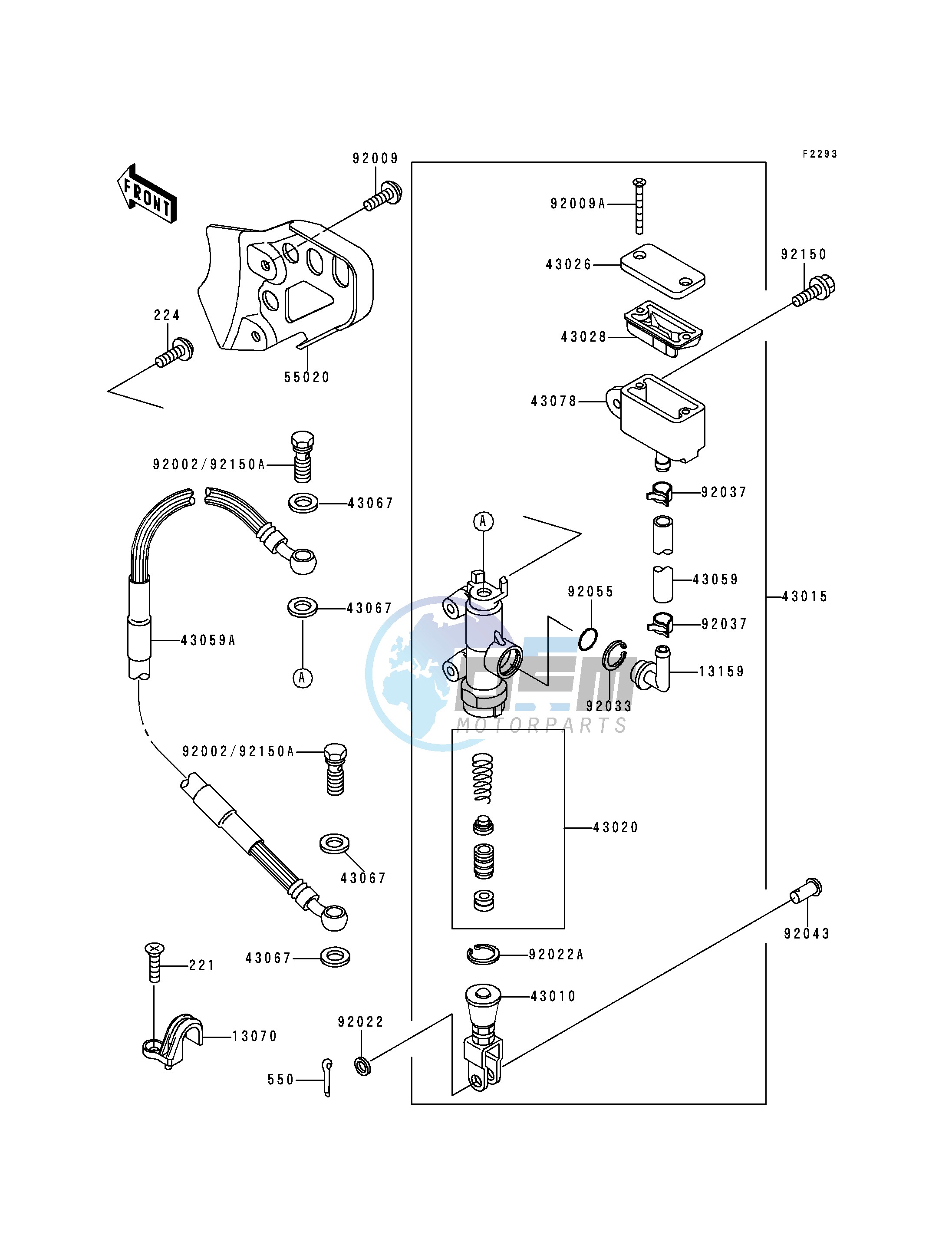 REAR MASTER CYLINDER