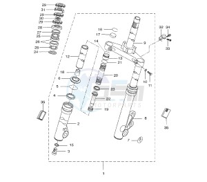 BW'S 50 drawing FRONT FORK