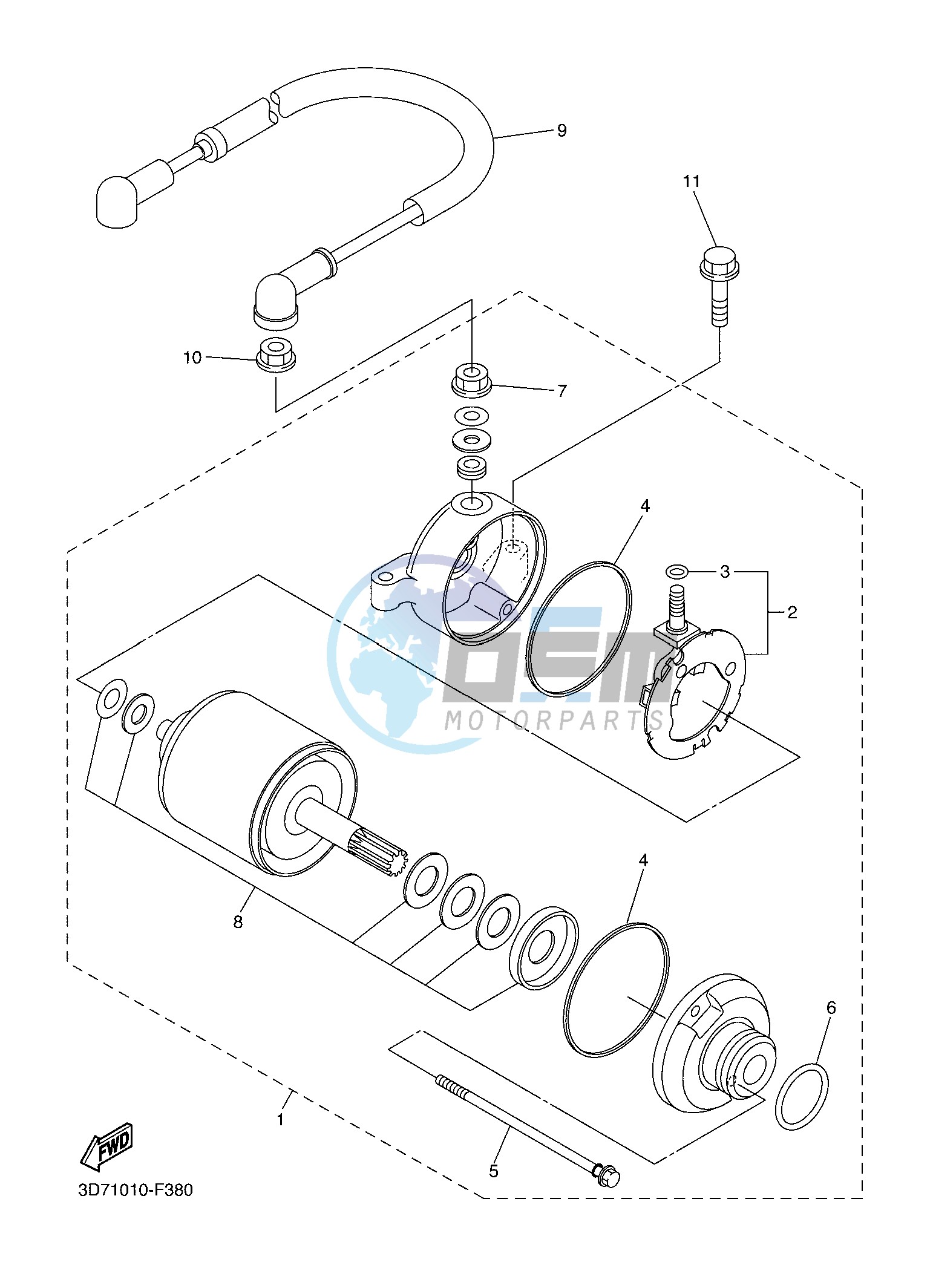 STARTING MOTOR